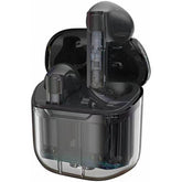 Wiwu Tws11 Ghost Appearance Tws Airbuds, Pure Bass True Wireless Stereo, Hands Free Stereo Calls, 10m Range, Bt V5.3, 22h Total Battery Life, Support Voice Assistants, Zero Cables Design Black - CompuMe